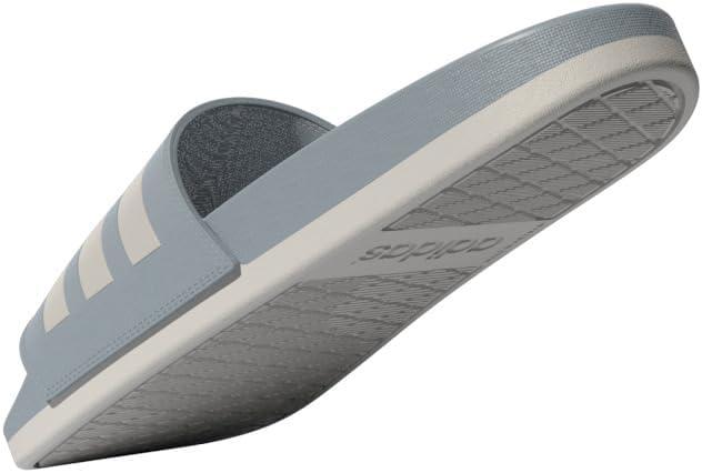image:imageadidas Unisex Adult Adilette Comfort Slide SandalMagic GreyWonder WhiteGold Metallic