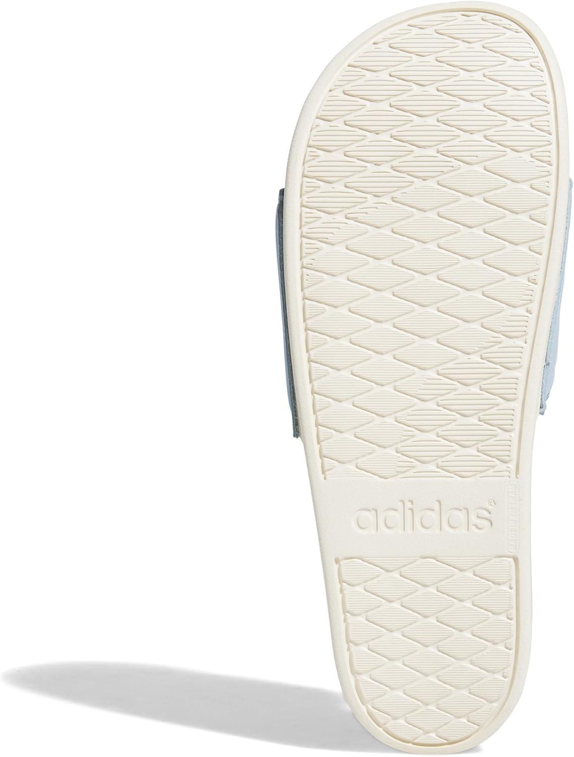 image:imageadidas Unisex Adult Adilette Comfort Slide SandalMagic GreyWonder WhiteGold Metallic