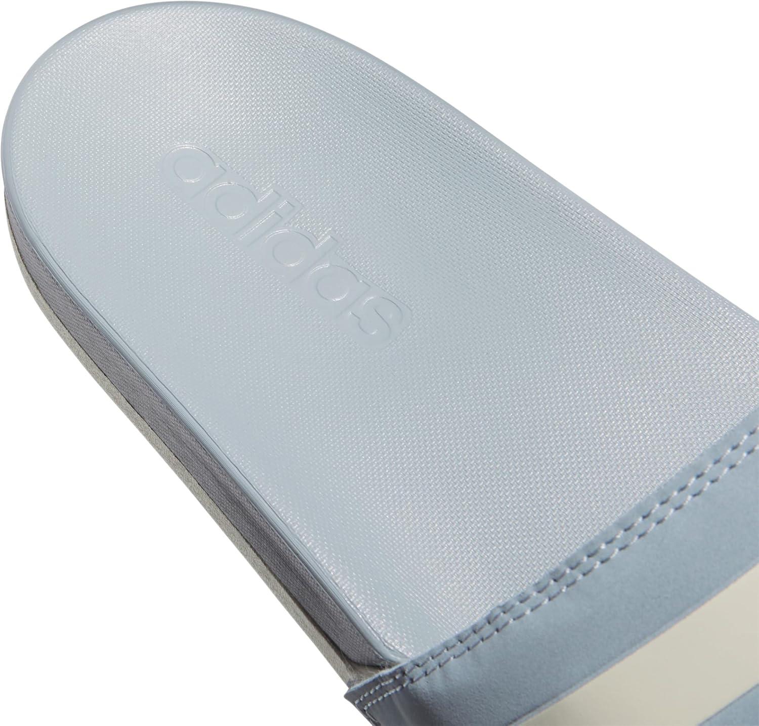 image:imageadidas Unisex Adult Adilette Comfort Slide SandalMagic GreyWonder WhiteGold Metallic