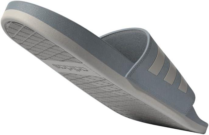 image:imageadidas Unisex Adult Adilette Comfort Slide SandalMagic GreyWonder WhiteGold Metallic