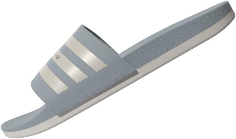 image:imageadidas Unisex Adult Adilette Comfort Slide SandalMagic GreyWonder WhiteGold Metallic