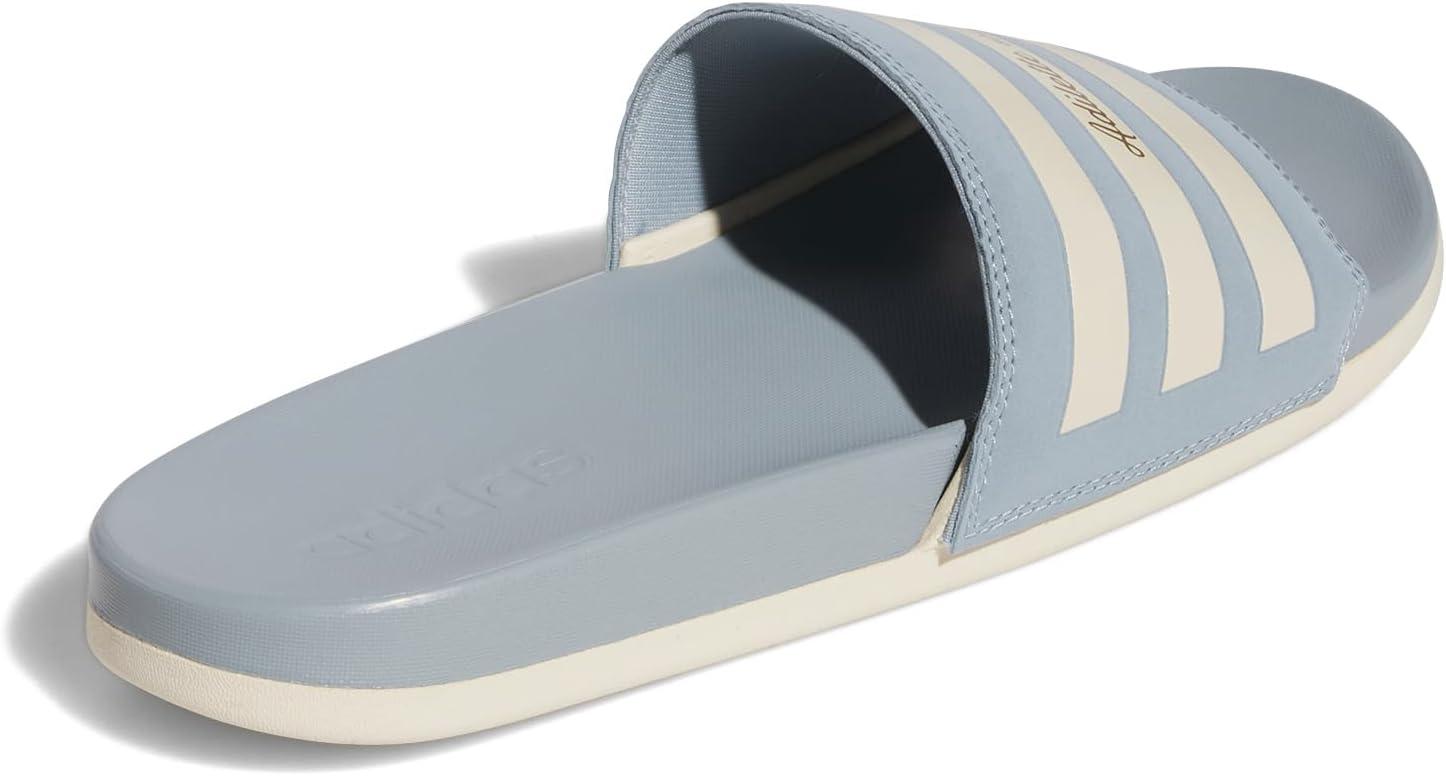 image:imageadidas Unisex Adult Adilette Comfort Slide SandalMagic GreyWonder WhiteGold Metallic