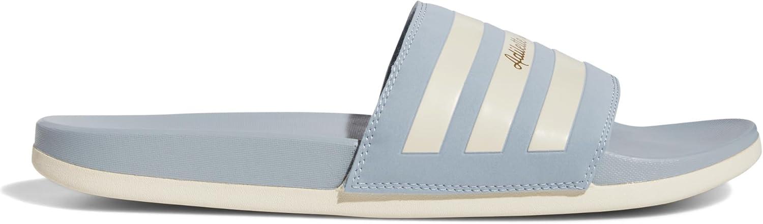 image:imageadidas Unisex Adult Adilette Comfort Slide SandalMagic GreyWonder WhiteGold Metallic