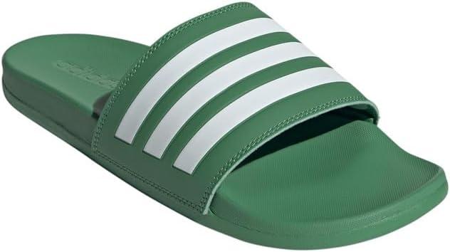 image:imageadidas Unisex Adult Adilette Comfort Slide SandalPreloved GreenWhitePreloved Green