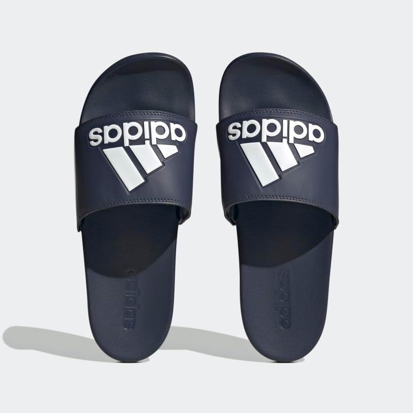 image:imageadidas Unisex Adult Adilette Comfort Slide SandalShadow NavyWhiteShadow Navy