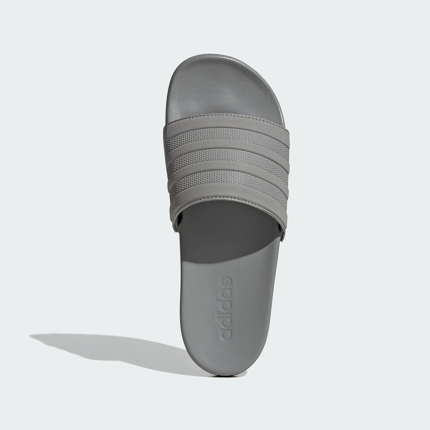 image:imageadidas Unisex Adult Adilette Comfort Slide SandalSolid GreySolid GreySolid Grey