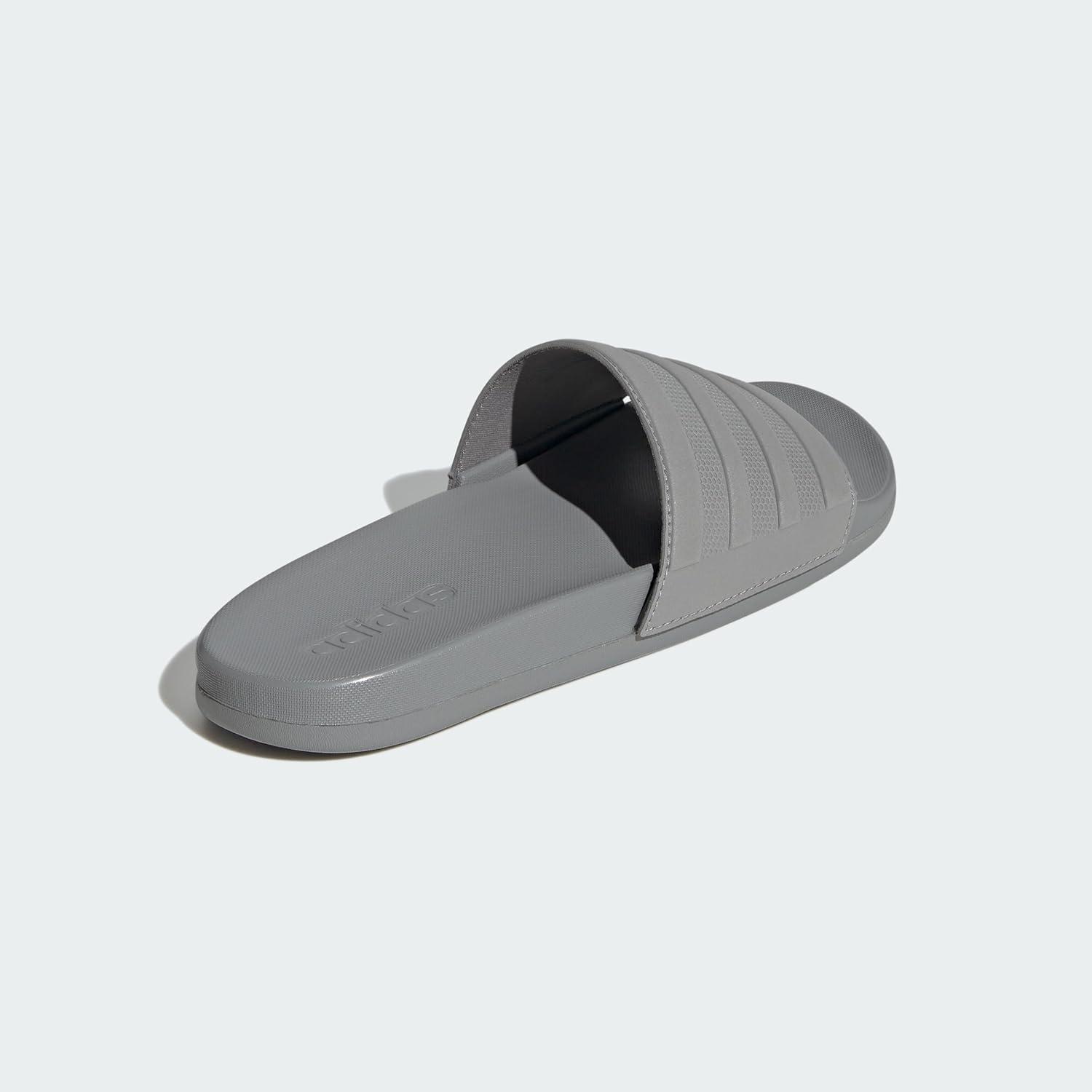 image:imageadidas Unisex Adult Adilette Comfort Slide SandalSolid GreySolid GreySolid Grey