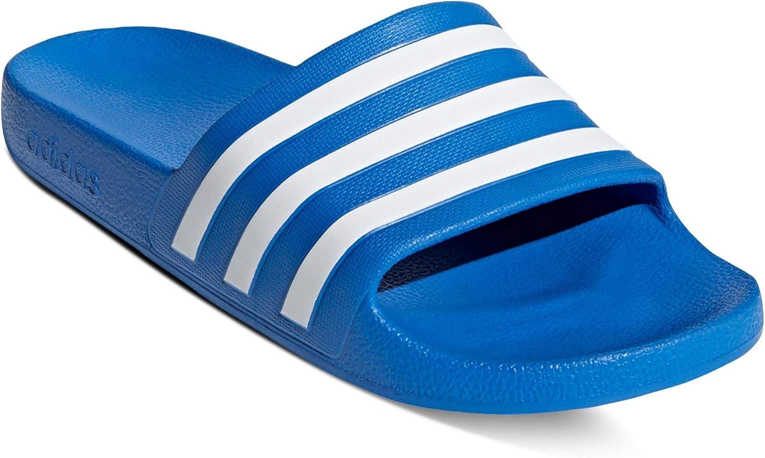 image:imageadidas Unisex Adult Adilette Comfort Slide SandalTrue Blue Footwear White True Blue