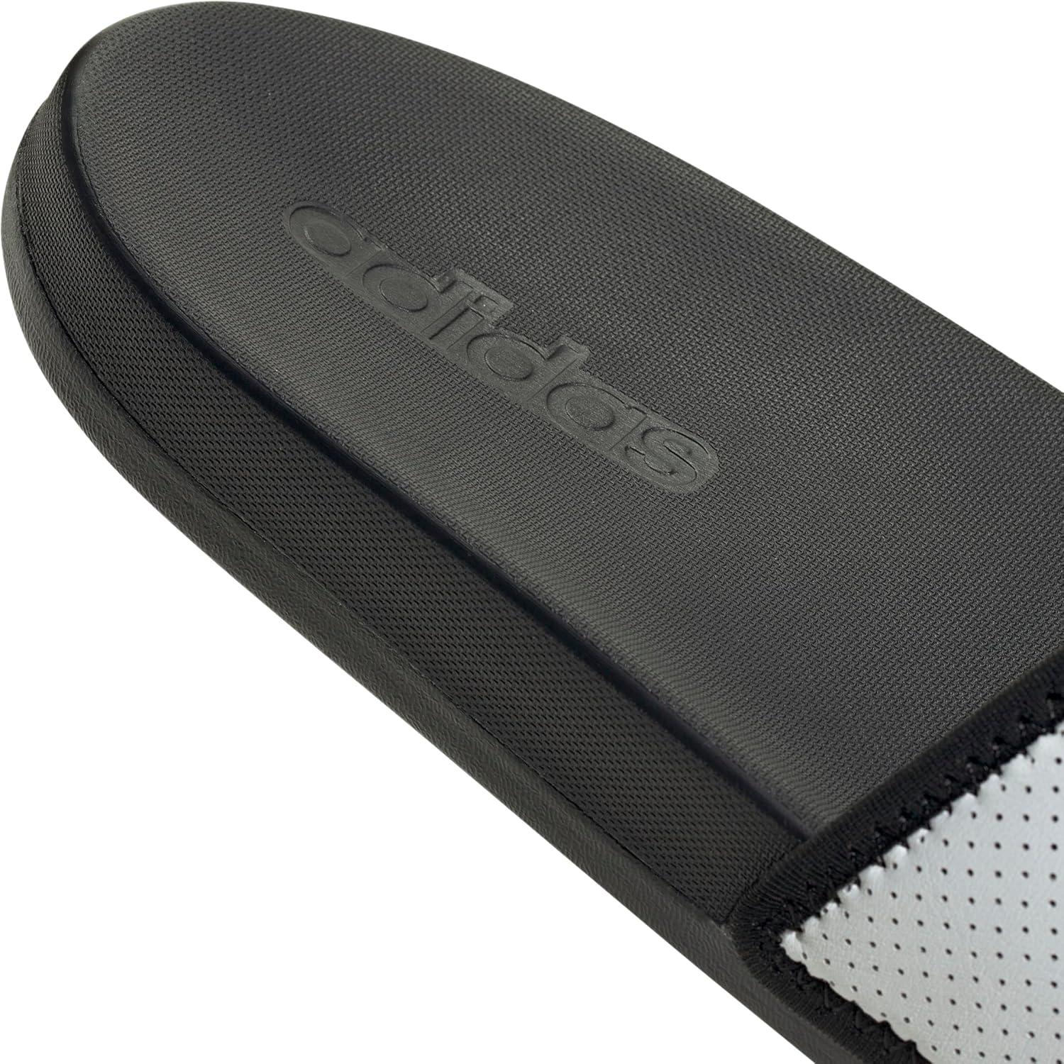 image:imageadidas Unisex Adult Adilette Comfort Slide SandalWhiteBlackBlack