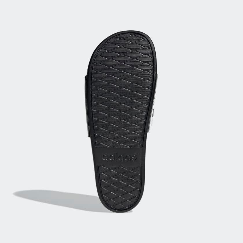 image:imageadidas Unisex Adult Adilette Comfort Slide SandalWhiteBlackBlack2022