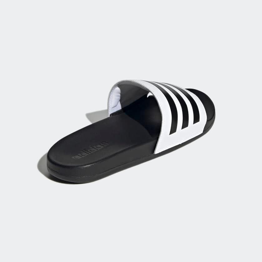 image:imageadidas Unisex Adult Adilette Comfort Slide SandalWhiteBlackBlack2022