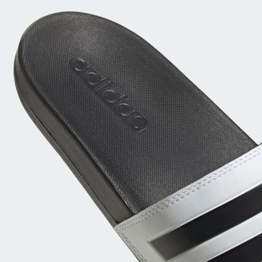 image:imageadidas Unisex Adult Adilette Comfort Slide SandalWhiteCore BlackCore Black