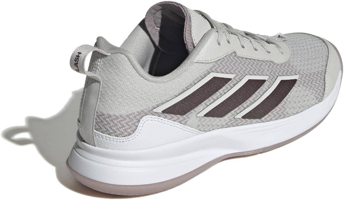 image:imageadidas Womens Avaflash Tennis Sneakers Shoes WhiteGreyAurora MetallicPreloved Fig
