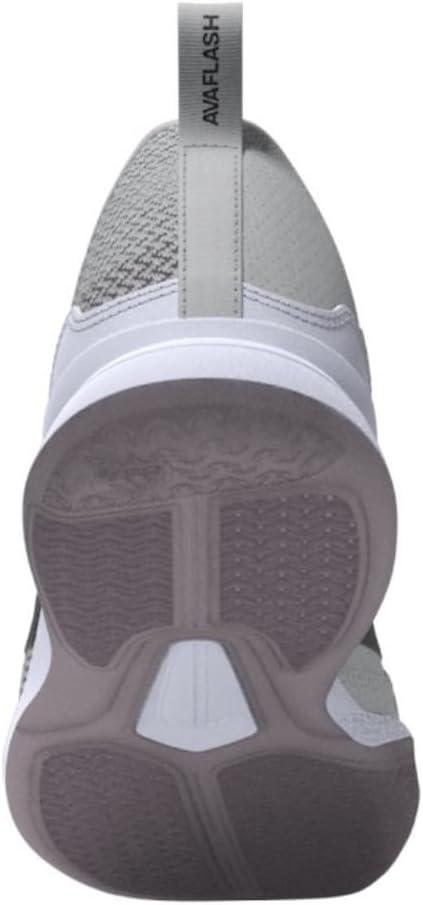 image:imageadidas Womens Avaflash Tennis Sneakers Shoes WhiteGreyAurora MetallicPreloved Fig