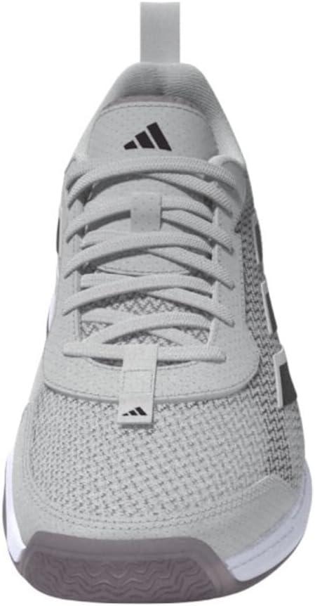 image:imageadidas Womens Avaflash Tennis Sneakers Shoes WhiteGreyAurora MetallicPreloved Fig