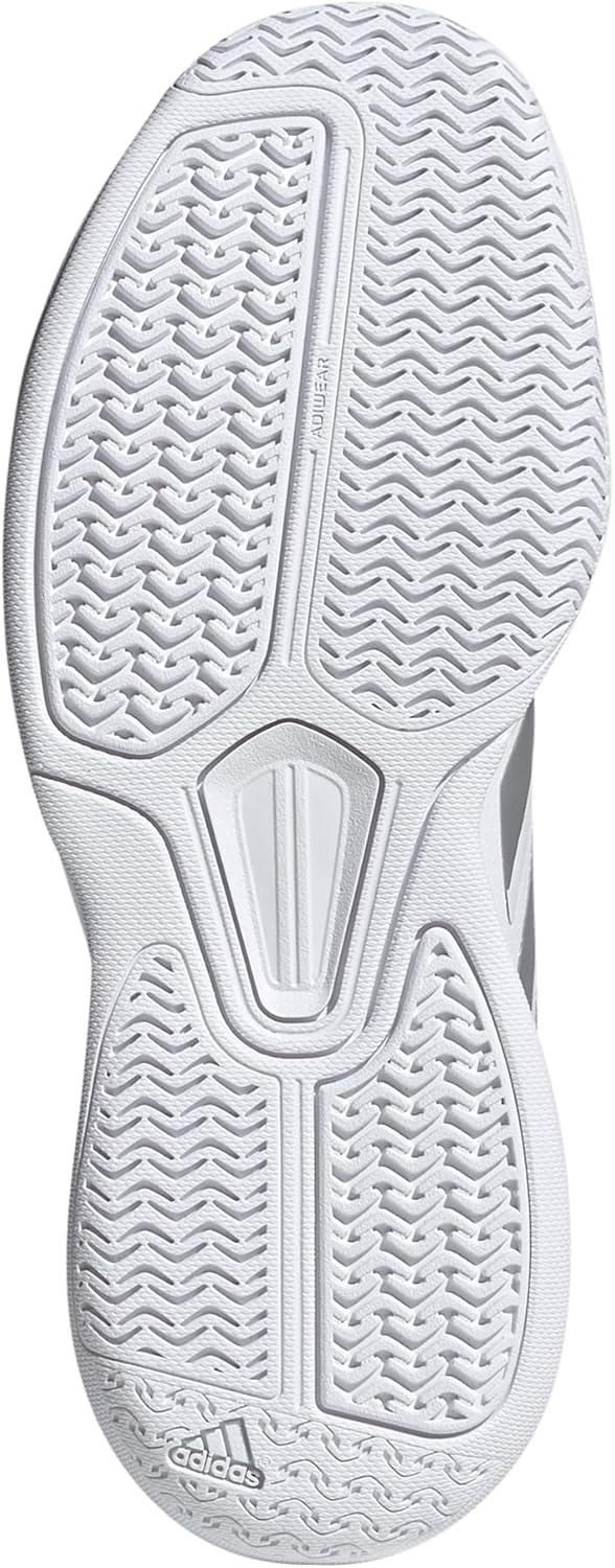 image:imageadidas Womens Avaflash Tennis Sneakers Shoes WhiteWhiteSilver MetallicFlash Aqua