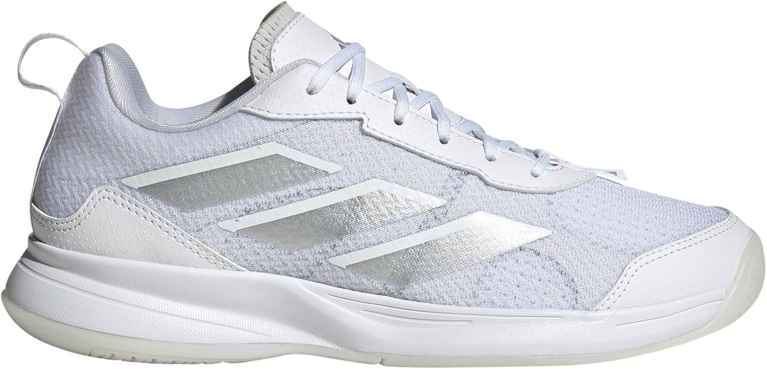 image:imageadidas Womens Avaflash Tennis Sneakers Shoes WhiteWhiteWhiteSilver Metallic