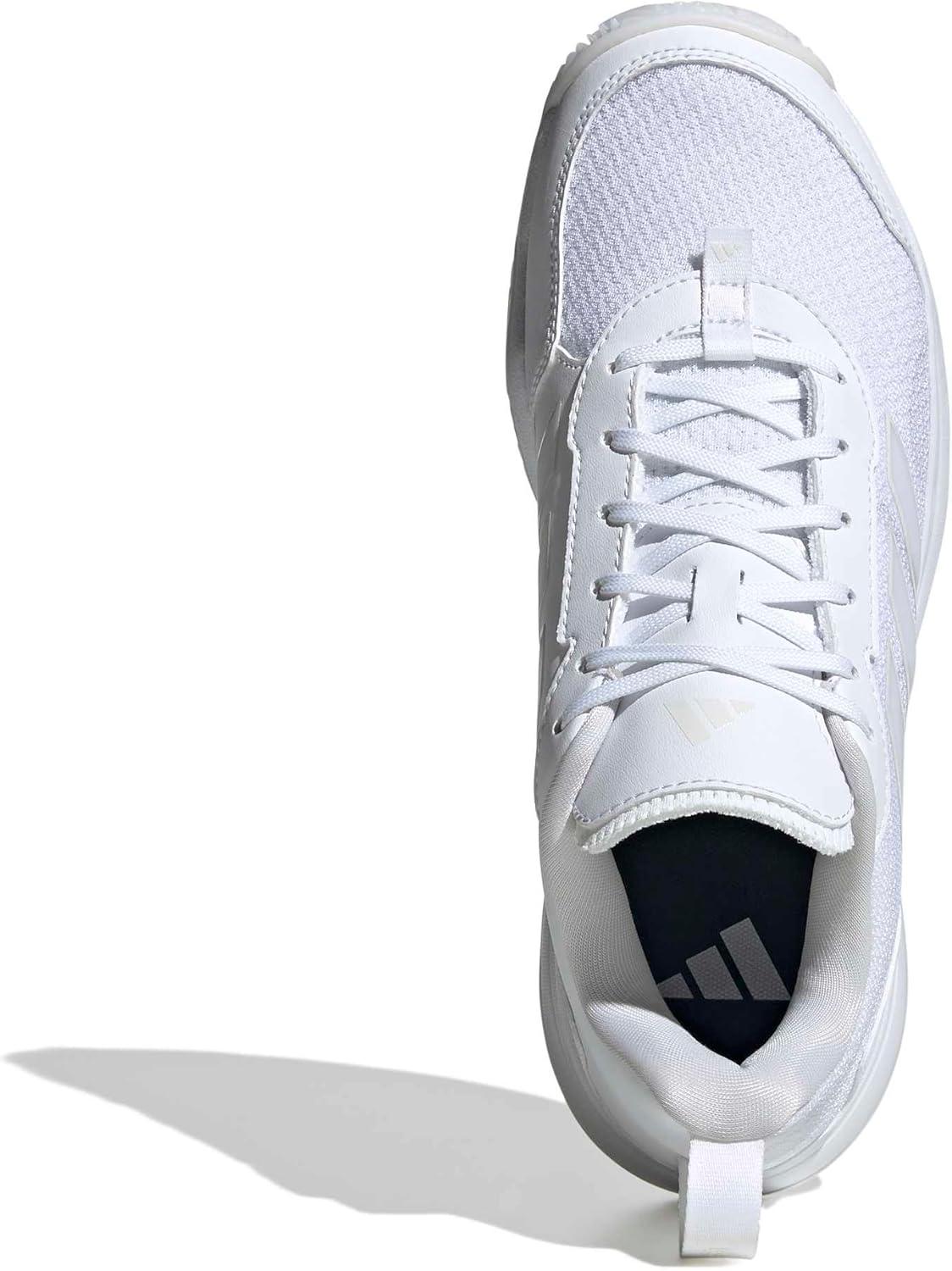 image:imageadidas Womens Avaflash Tennis Sneakers Shoes WhiteWhiteWhiteZero Metallic