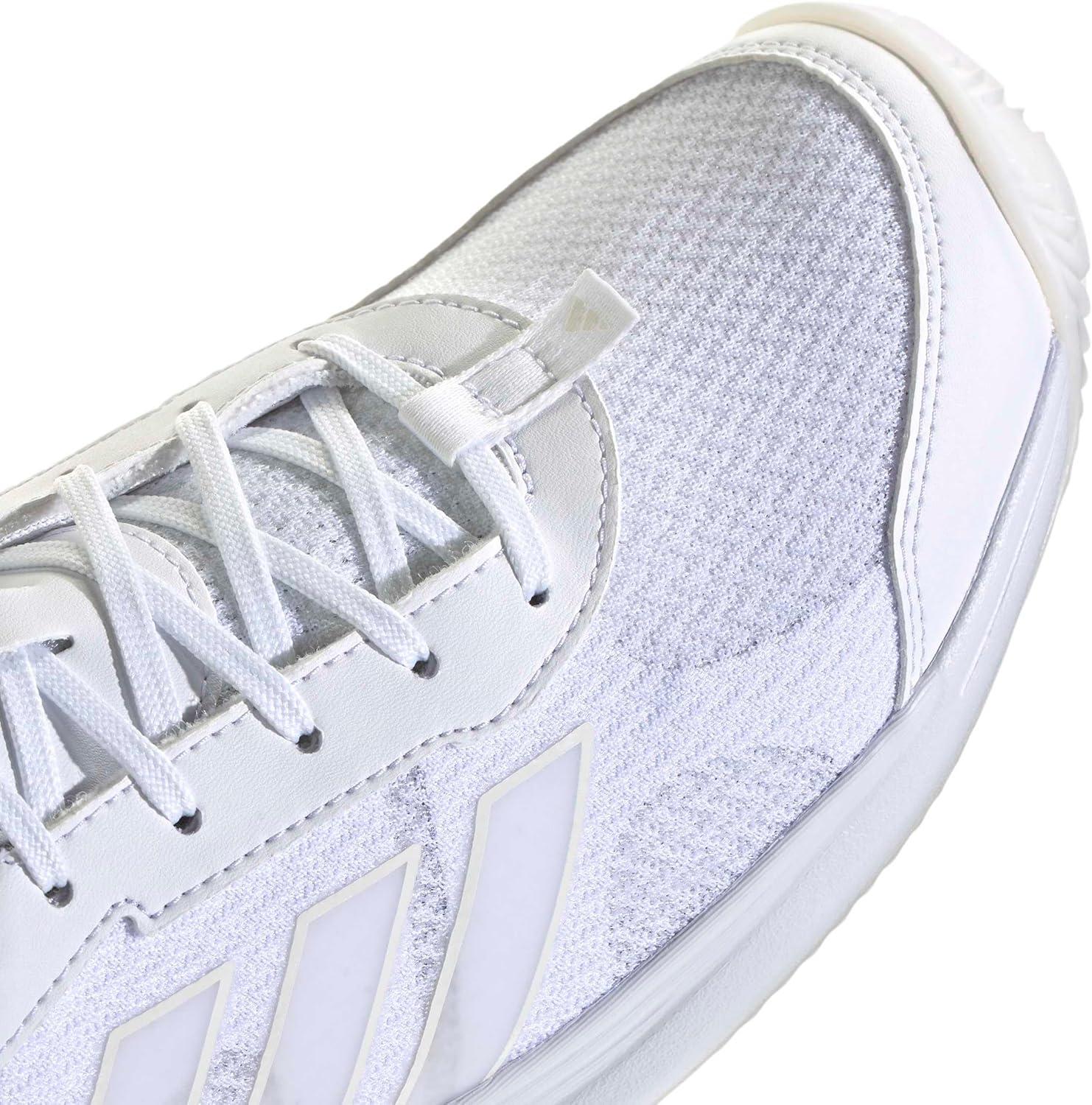 image:imageadidas Womens Avaflash Tennis Sneakers Shoes WhiteWhiteWhiteZero Metallic