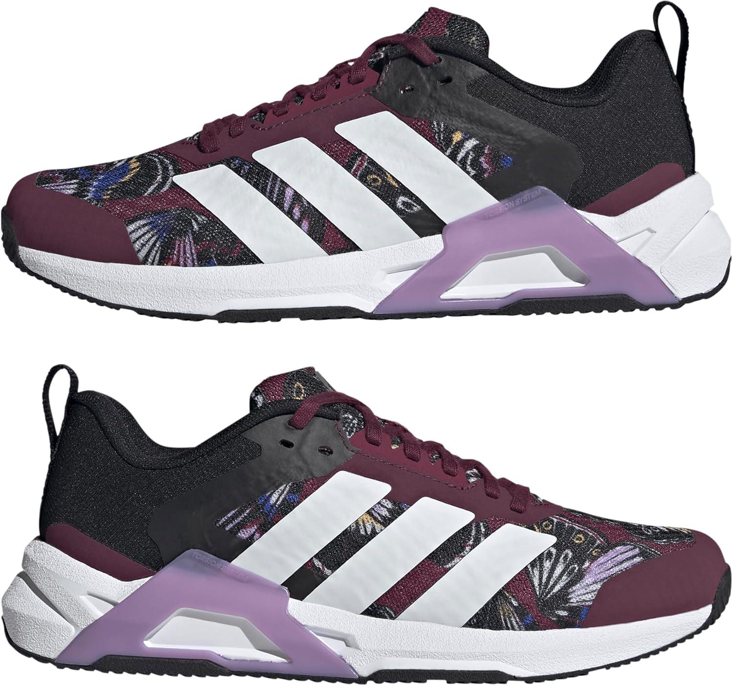 image:imageadidas Womens Dropset Vario Training ShoesAmazon RedWhiteViolet Fusion