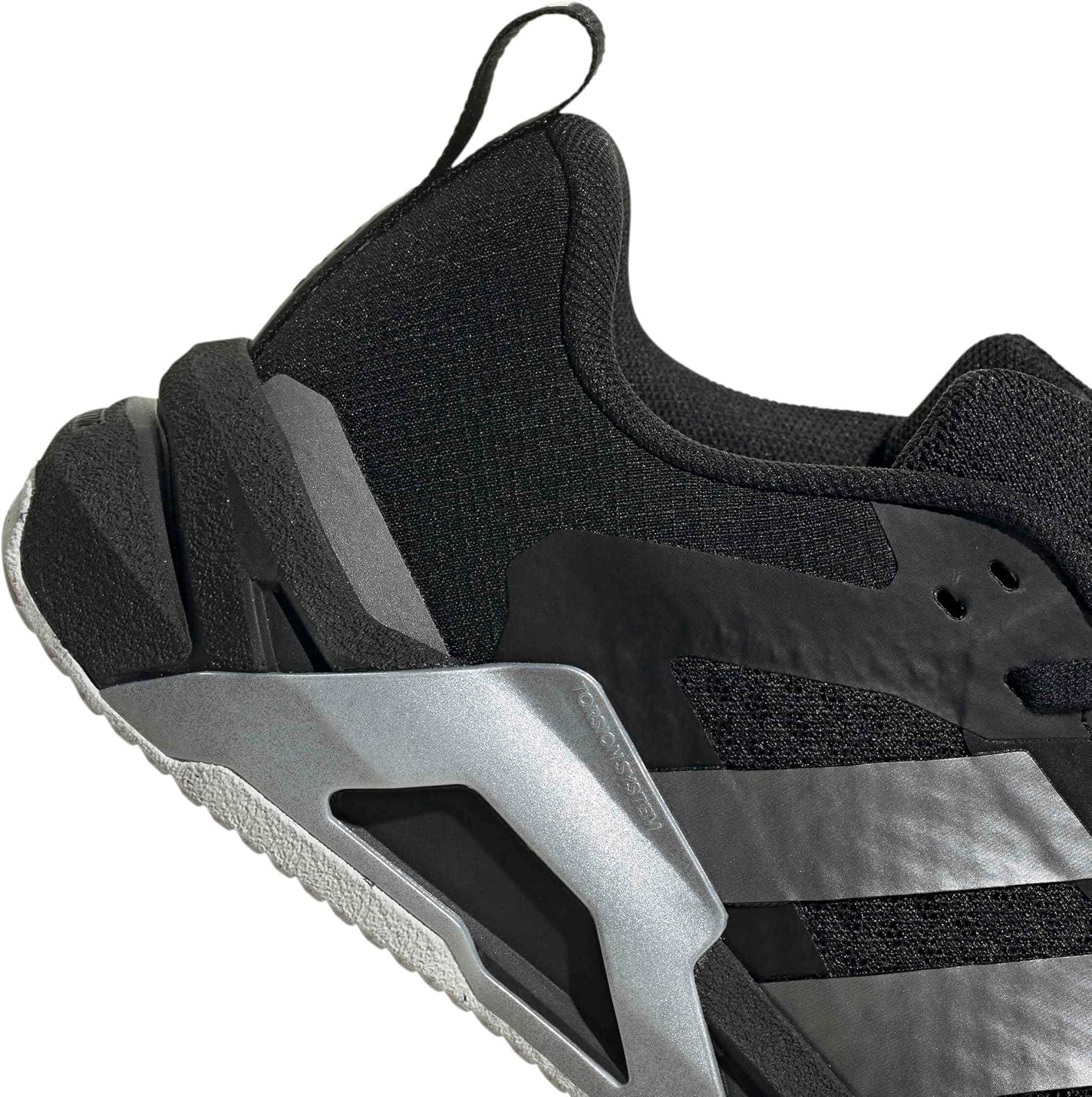 image:imageadidas Womens Dropset Vario Training ShoesBlackIron MetallicSilver Metallic