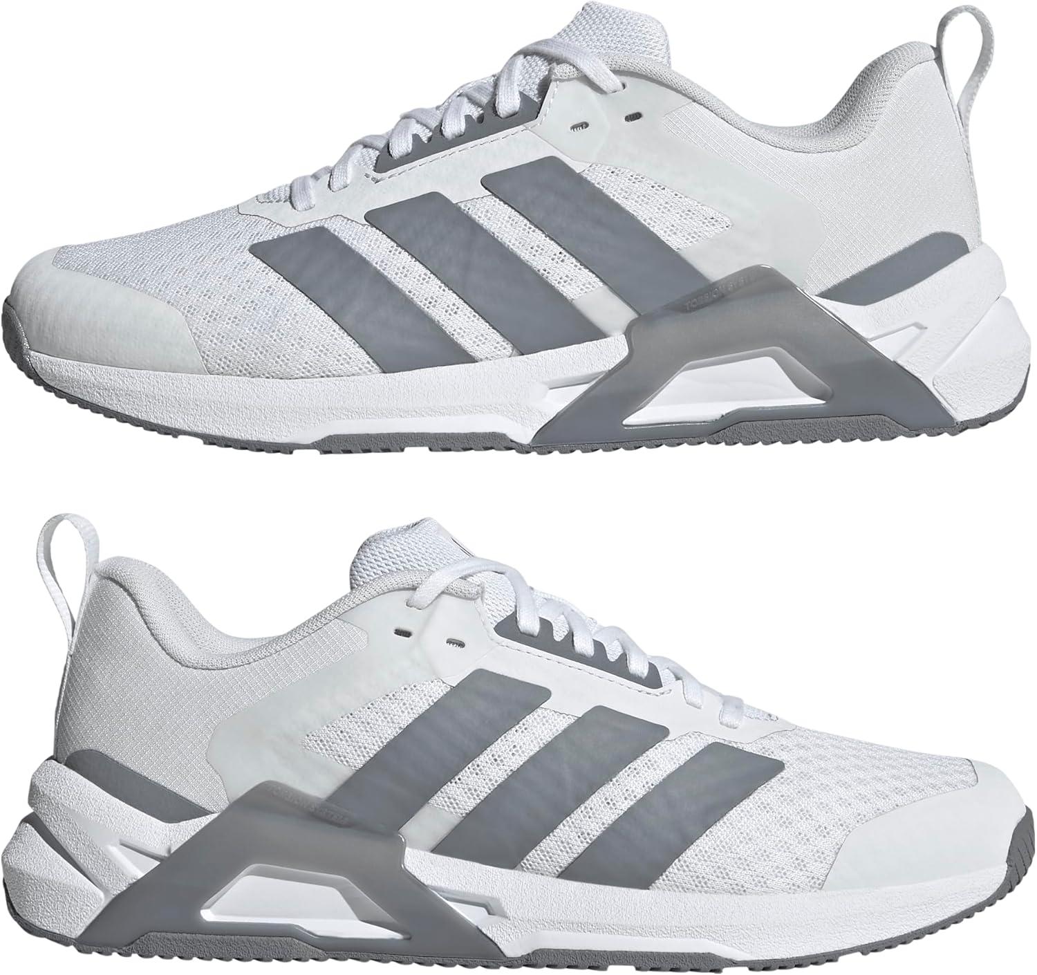 image:imageadidas Womens Dropset Vario Training ShoesWhiteGreyLucid Red