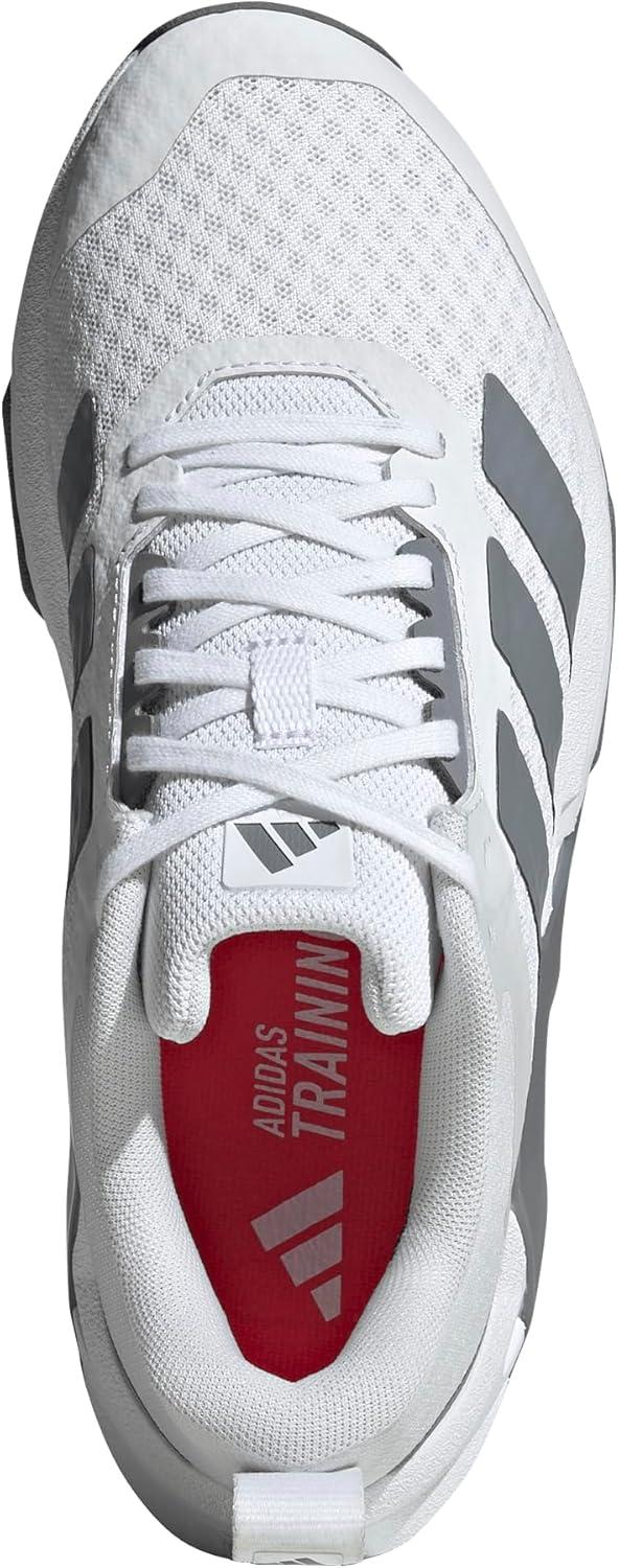 image:imageadidas Womens Dropset Vario Training ShoesWhiteGreyLucid Red