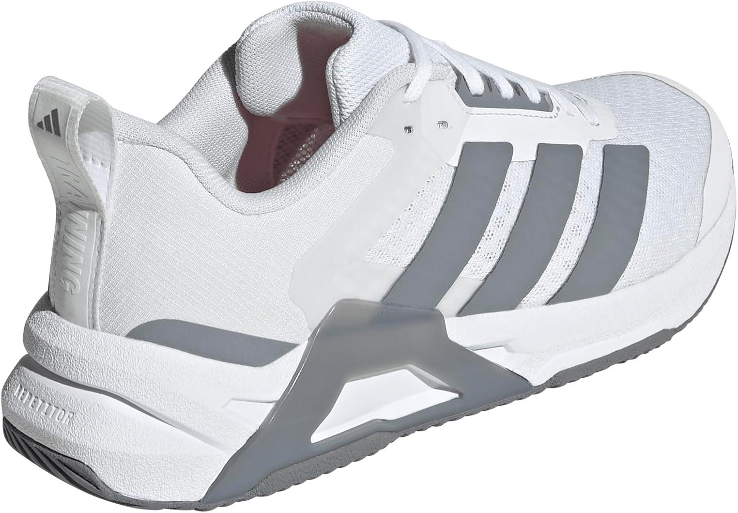 image:imageadidas Womens Dropset Vario Training ShoesWhiteGreyLucid Red