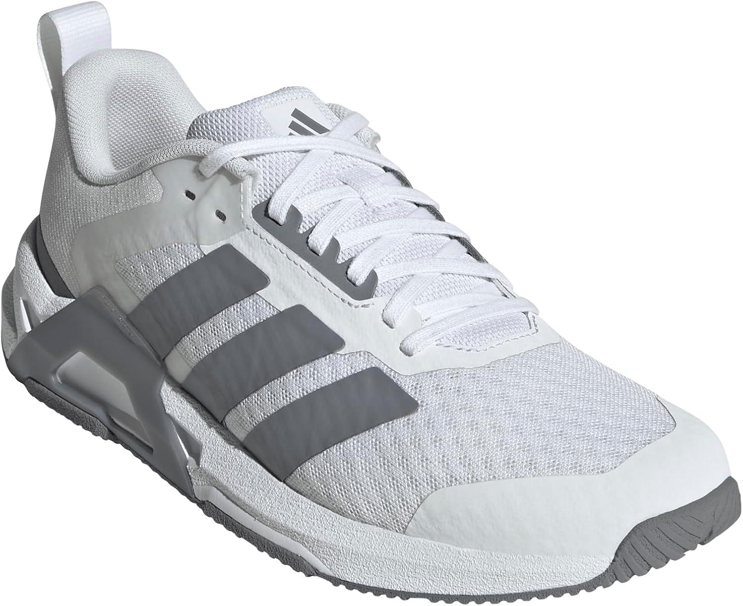image:imageadidas Womens Dropset Vario Training ShoesWhiteGreyLucid Red