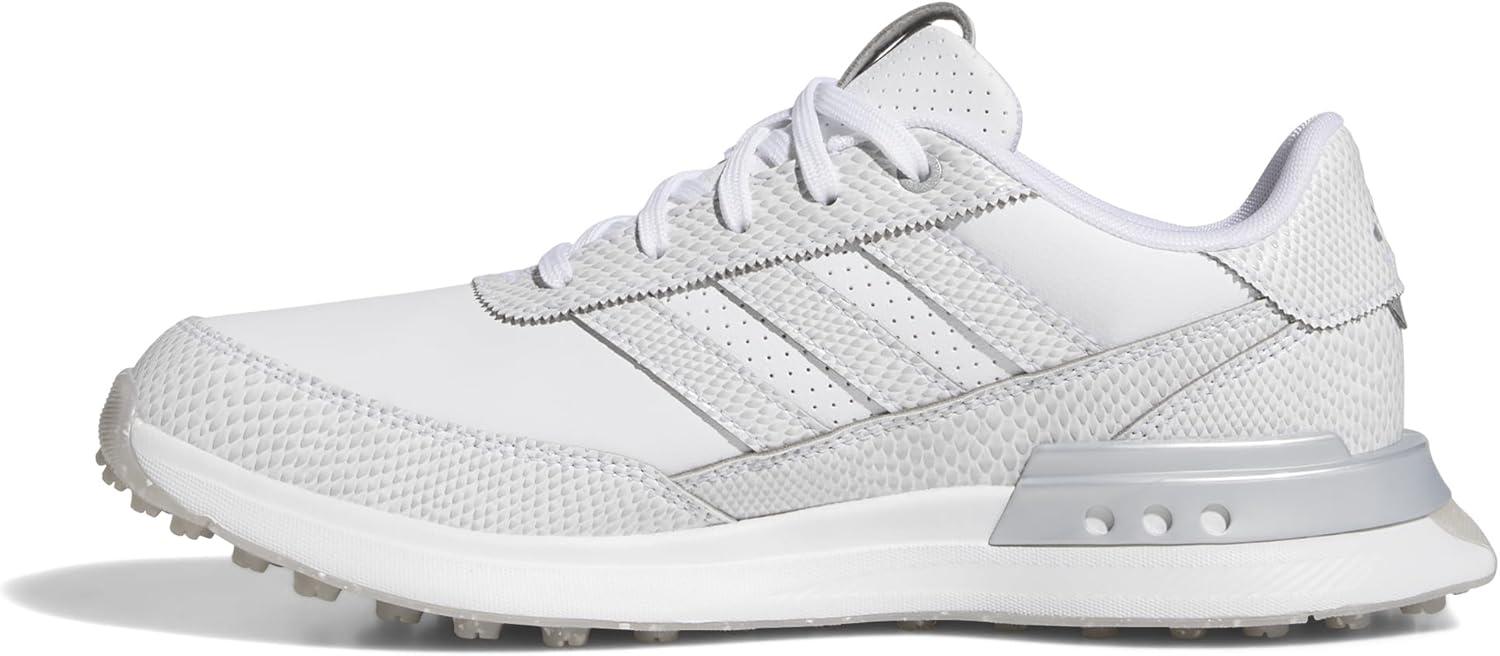 image:imageadidas Womens S2g 25 Leather Spikeless Golf ShoesFootwear WhiteFootwear WhiteSilver Metallic