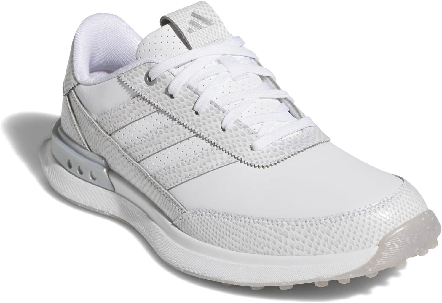 image:imageadidas Womens S2g 25 Leather Spikeless Golf ShoesFootwear WhiteFootwear WhiteSilver Metallic