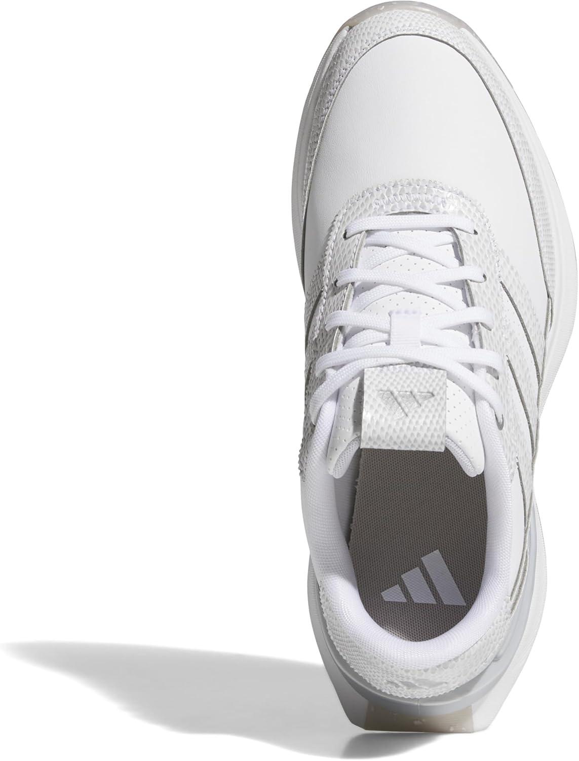 image:imageadidas Womens S2g 25 Leather Spikeless Golf ShoesFootwear WhiteFootwear WhiteSilver Metallic
