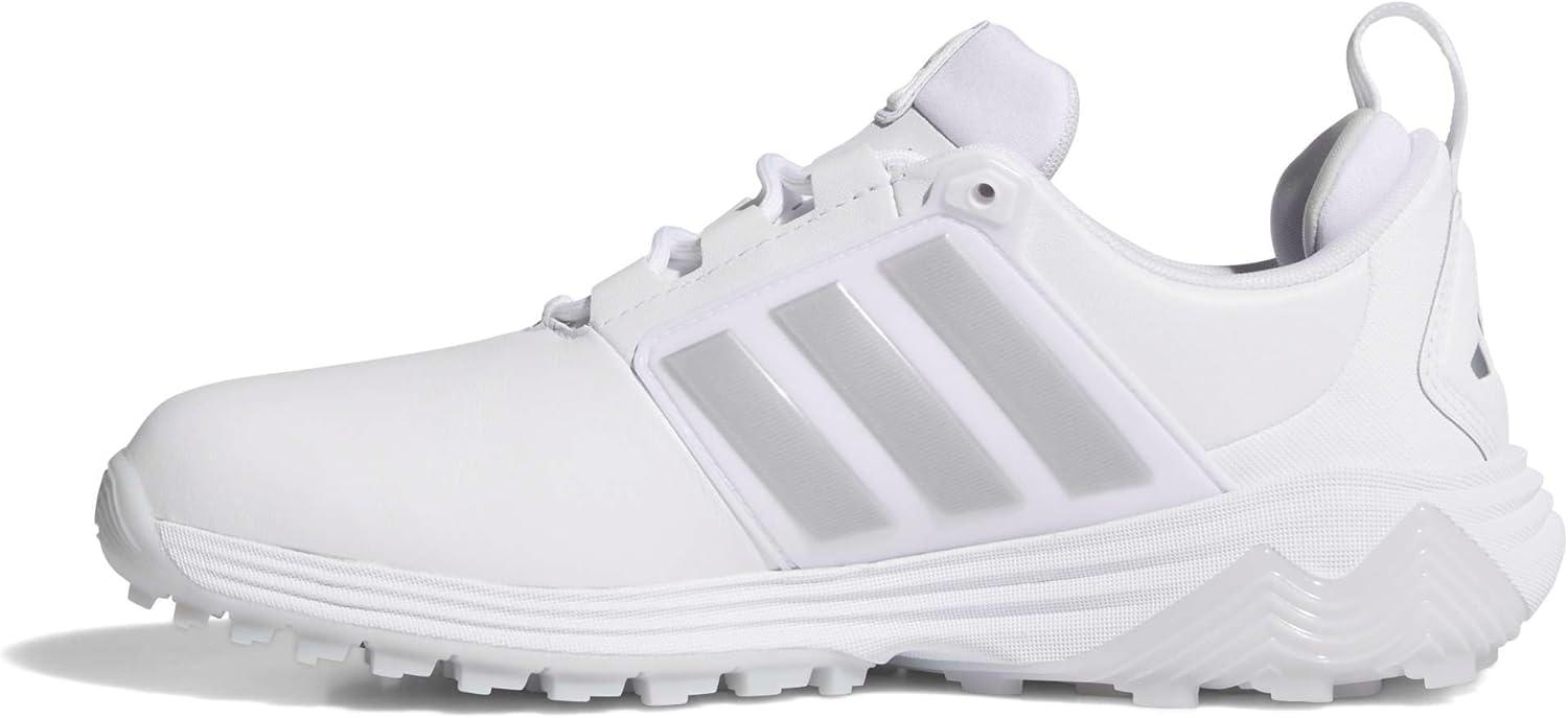 image:imageadidas Womens W Adipower 26 SpikelessFtwr WhiteSilver MetDash Grey