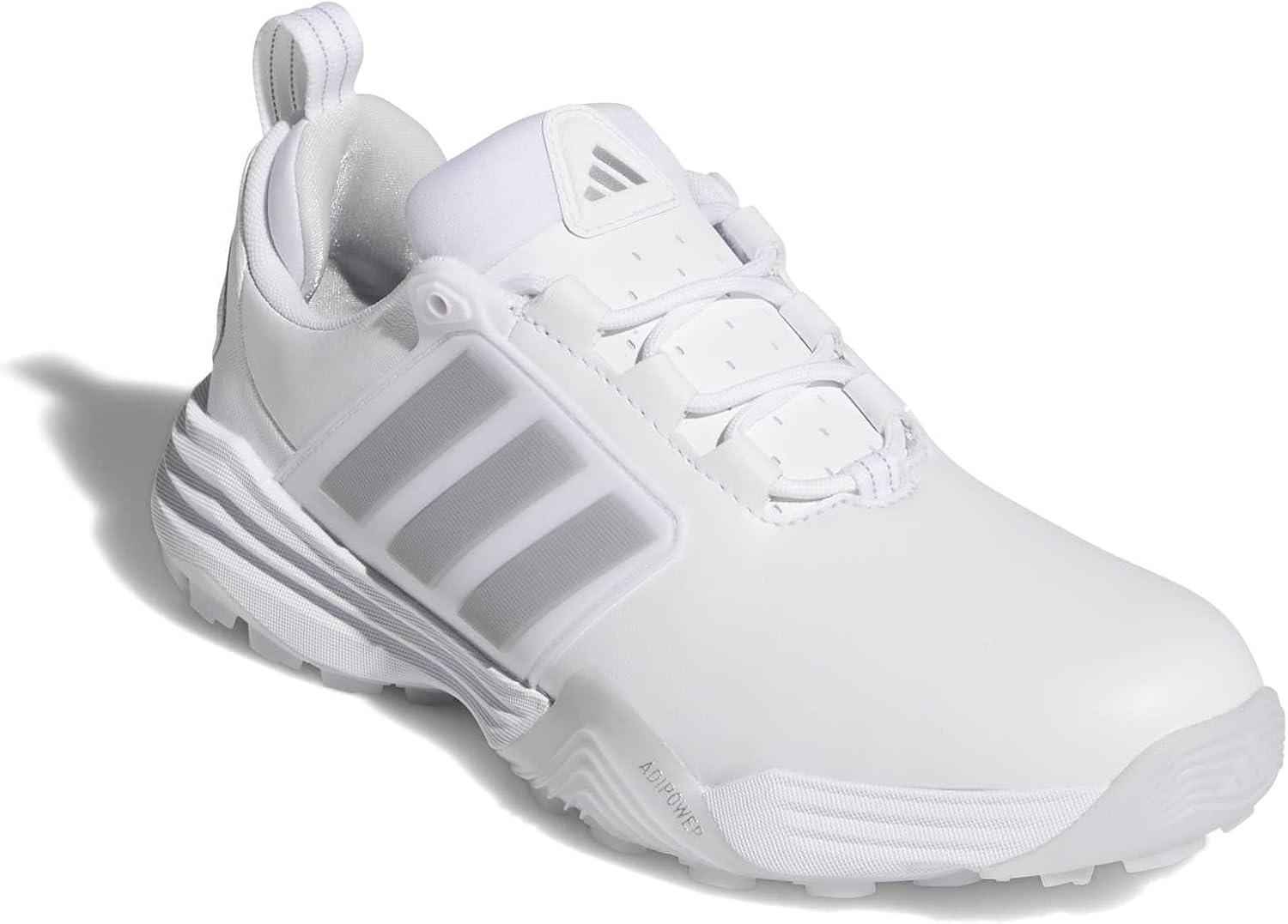 image:imageadidas Womens W Adipower 26 SpikelessFtwr WhiteSilver MetDash Grey