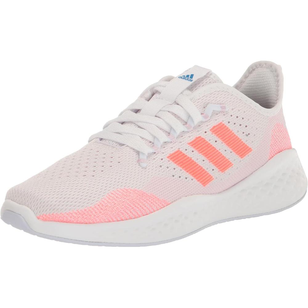 image:imageAdidas Fluidflow 20 Womens Running ShoesAlmost PinkTurboWhite