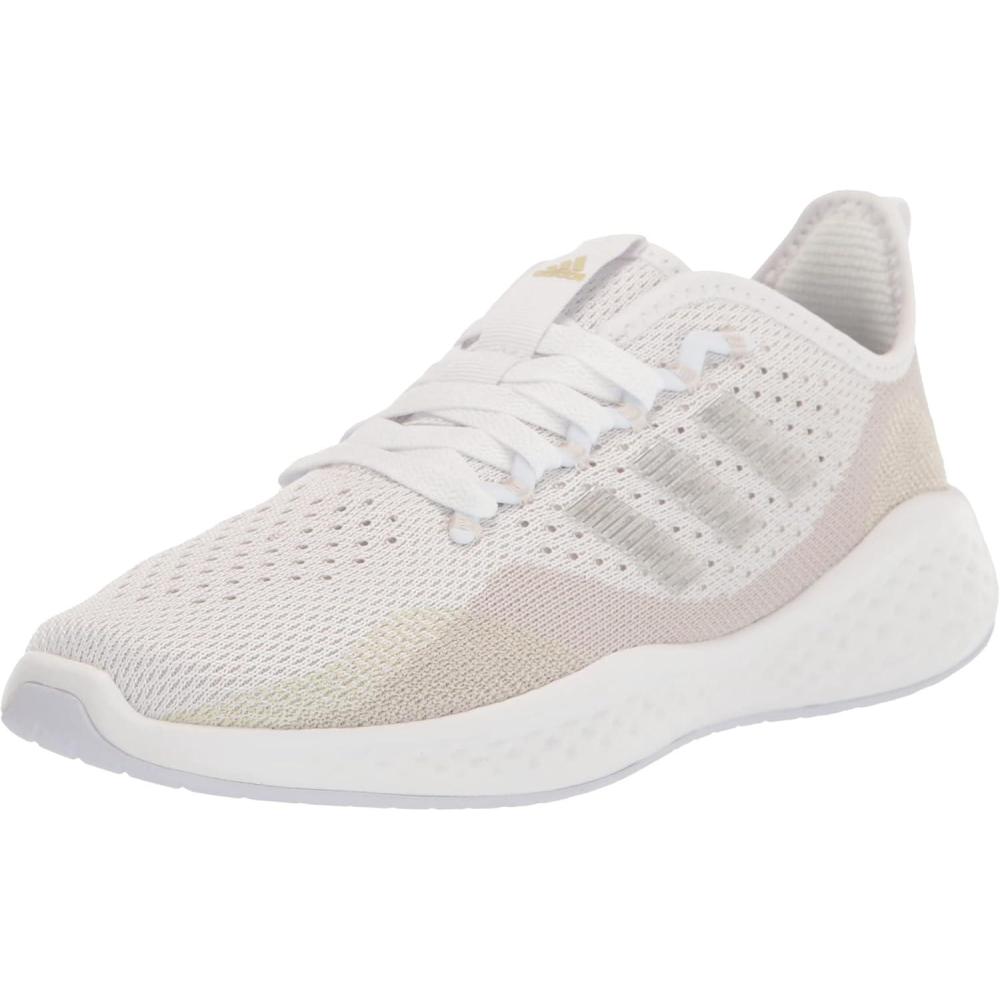 image:imageAdidas Fluidflow 20 Womens Running ShoesAluminaMatte SilverSandy Beige Metallic