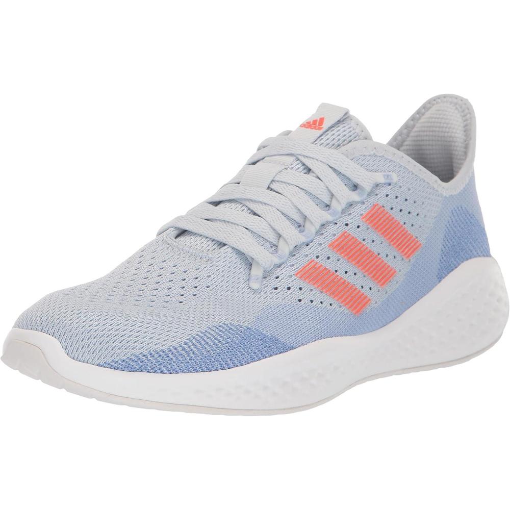 image:imageAdidas Fluidflow 20 Womens Running ShoesHalo BlueSolar RedBlue Dawn