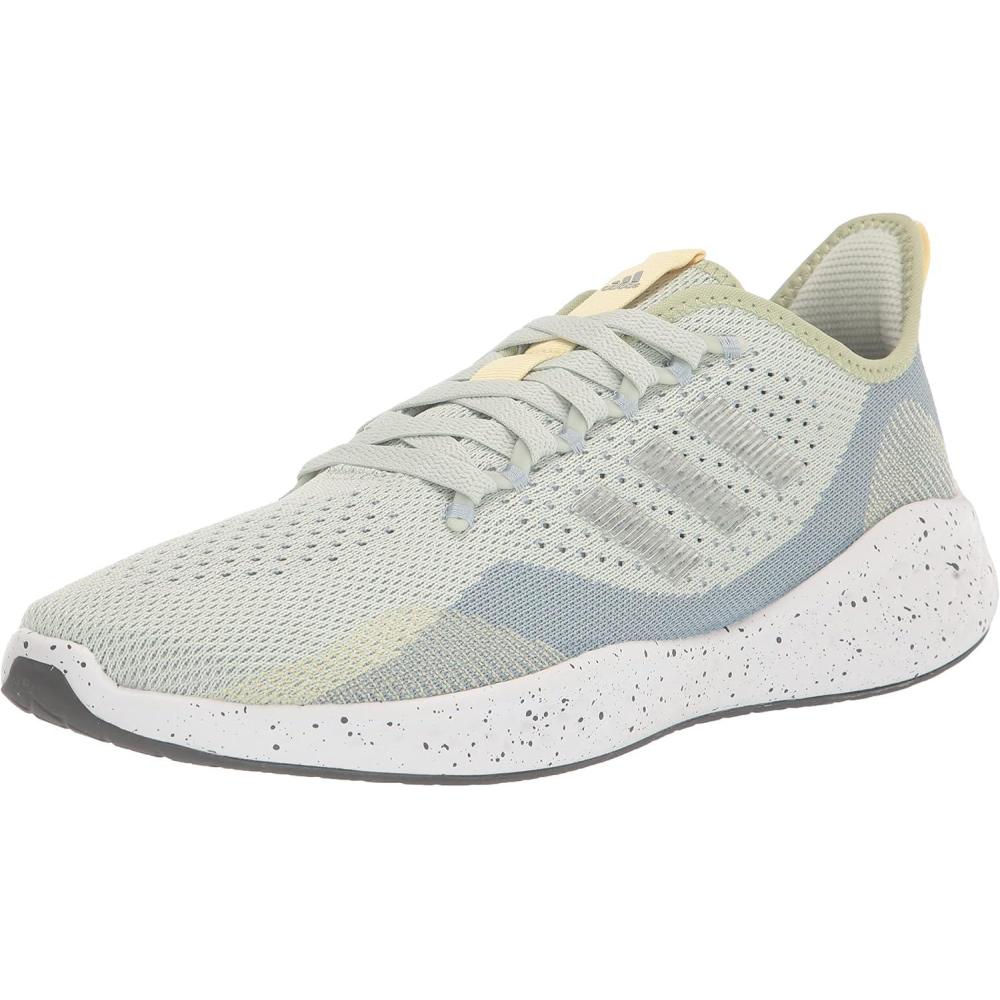 image:imageAdidas Fluidflow 20 Womens Running ShoesLinen GreenSilver MetallicMagic Grey
