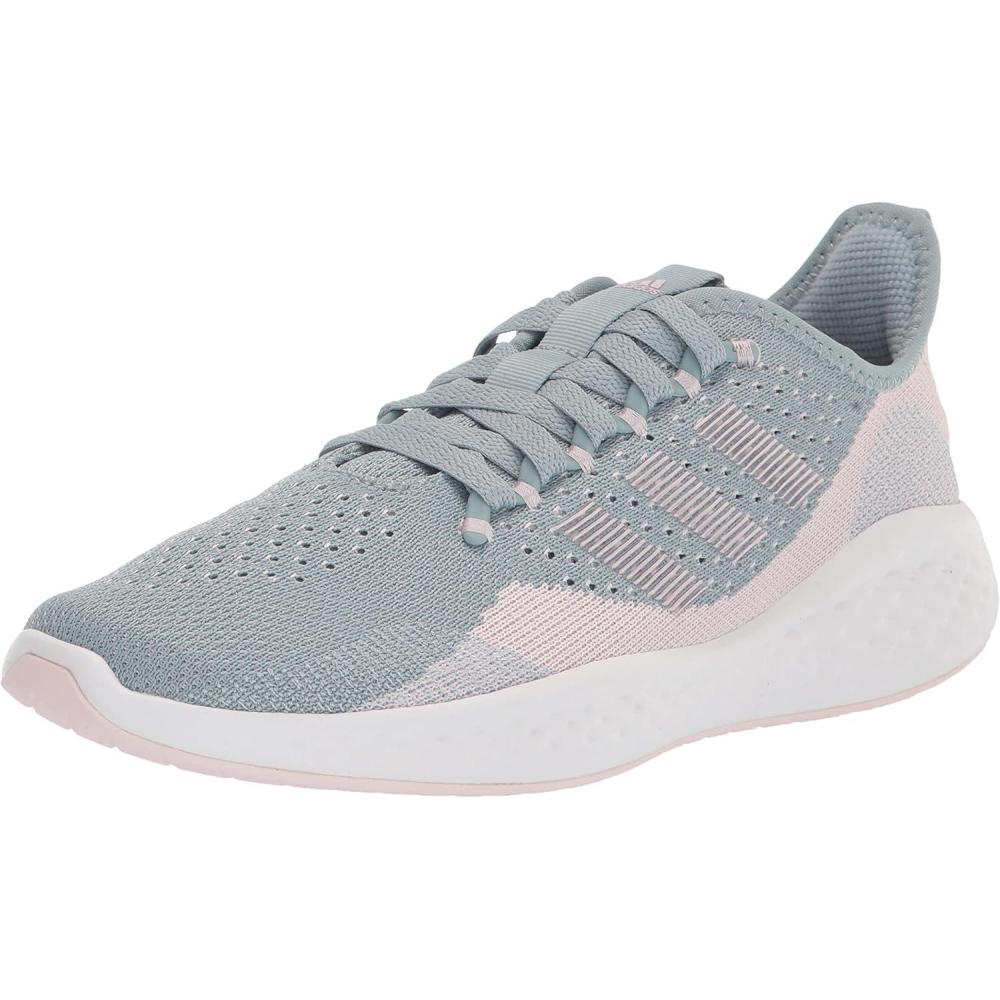 image:imageAdidas Fluidflow 20 Womens Running ShoesMagic GreyMatt Purple MetallicAlmost Pink