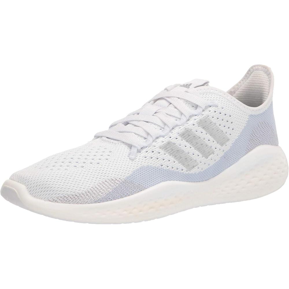 image:imageAdidas Fluidflow 20 Womens Running ShoesWhiteSilver MetallicHalo Blue