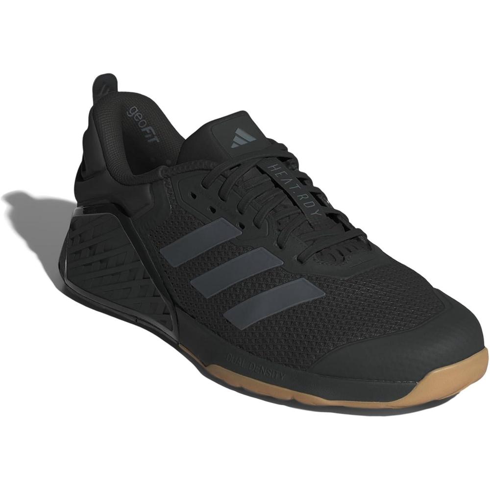 image:imageAdidas UnisexAdult Dropset 3 TrainerBlackGreyGum