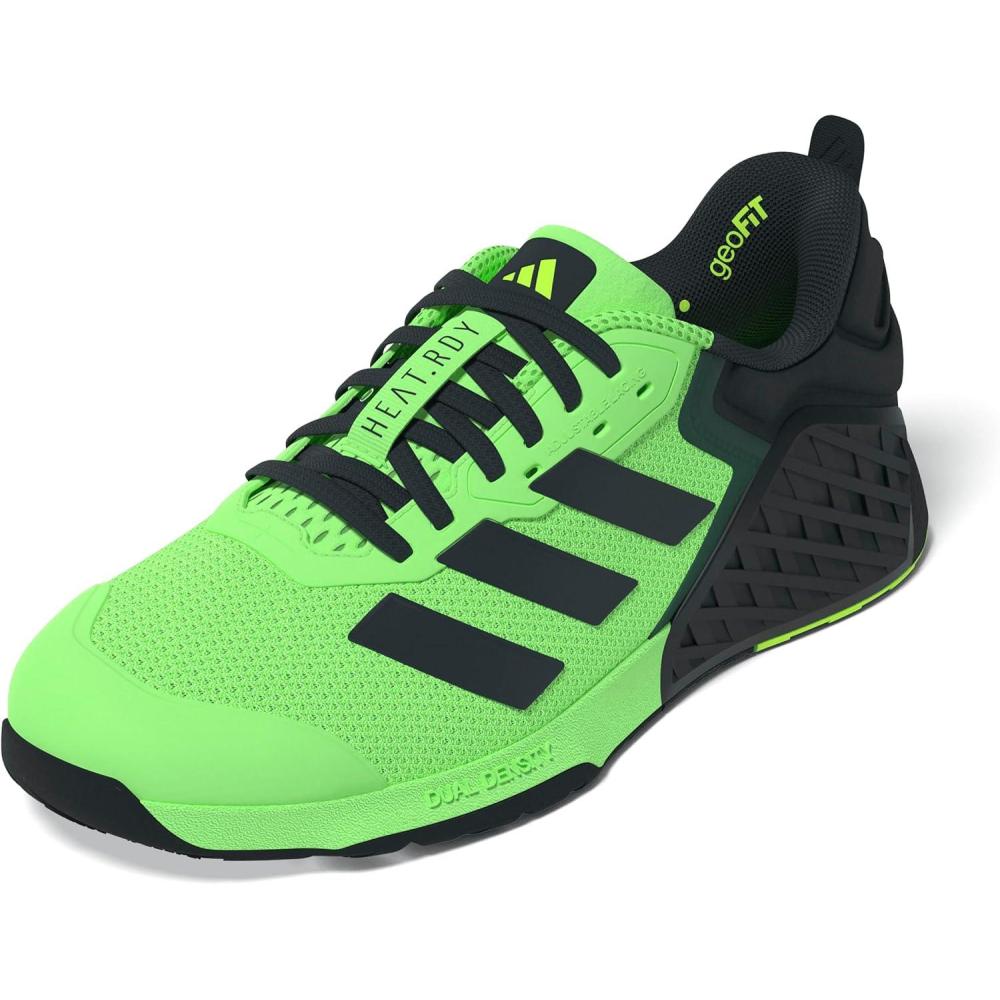 image:imageAdidas UnisexAdult Dropset 3 TrainerLime BurstCarbonLucid Lemon