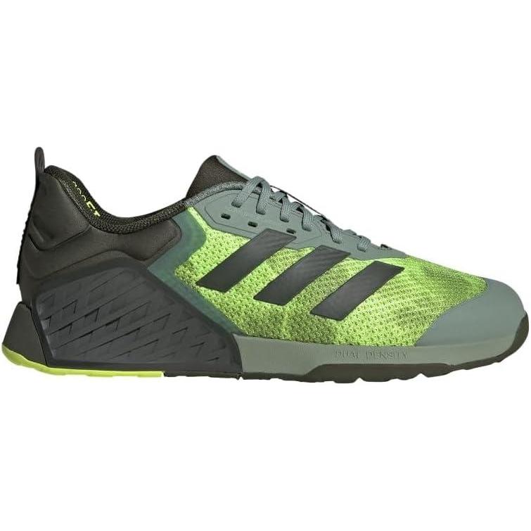 image:imageAdidas UnisexAdult Dropset 3 TrainerSilver GreenNight CargoLucid Lemon