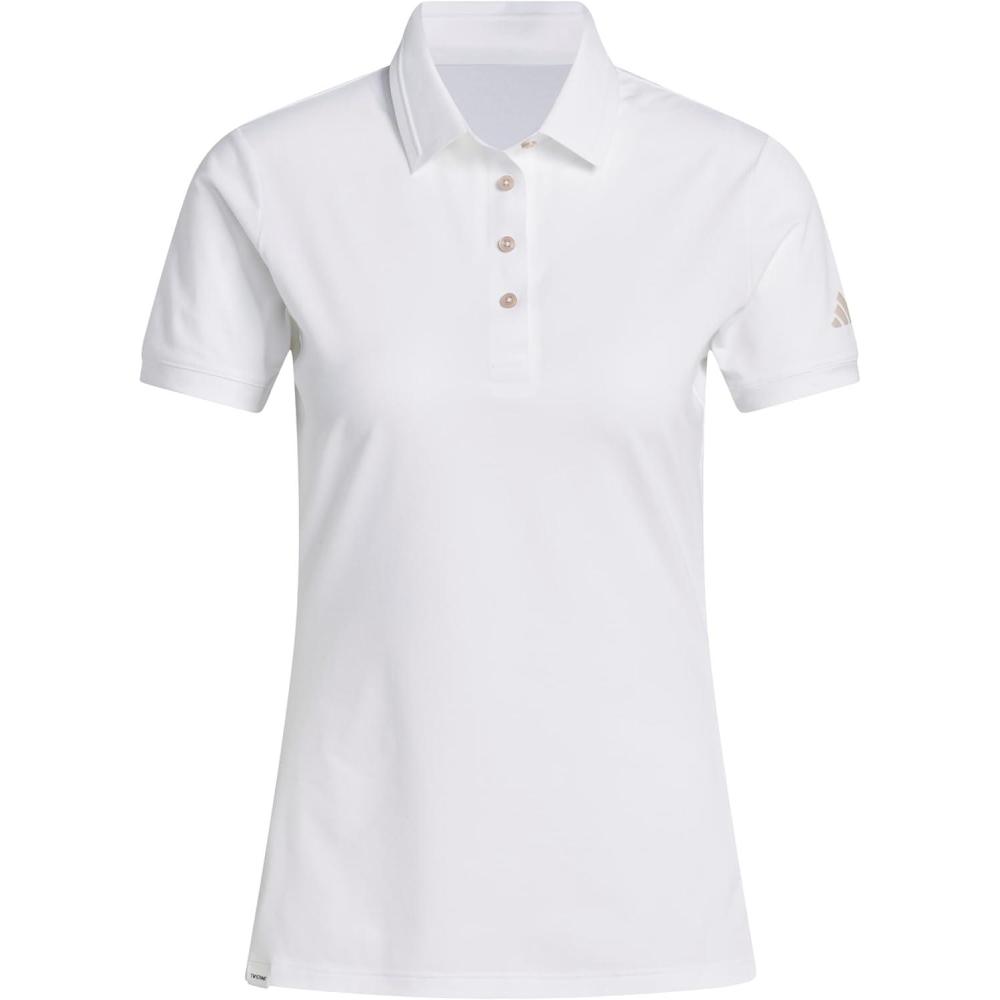 image:imageAdidas Womens Ultimate365 Tour Twistknit Polo ShirtWhite