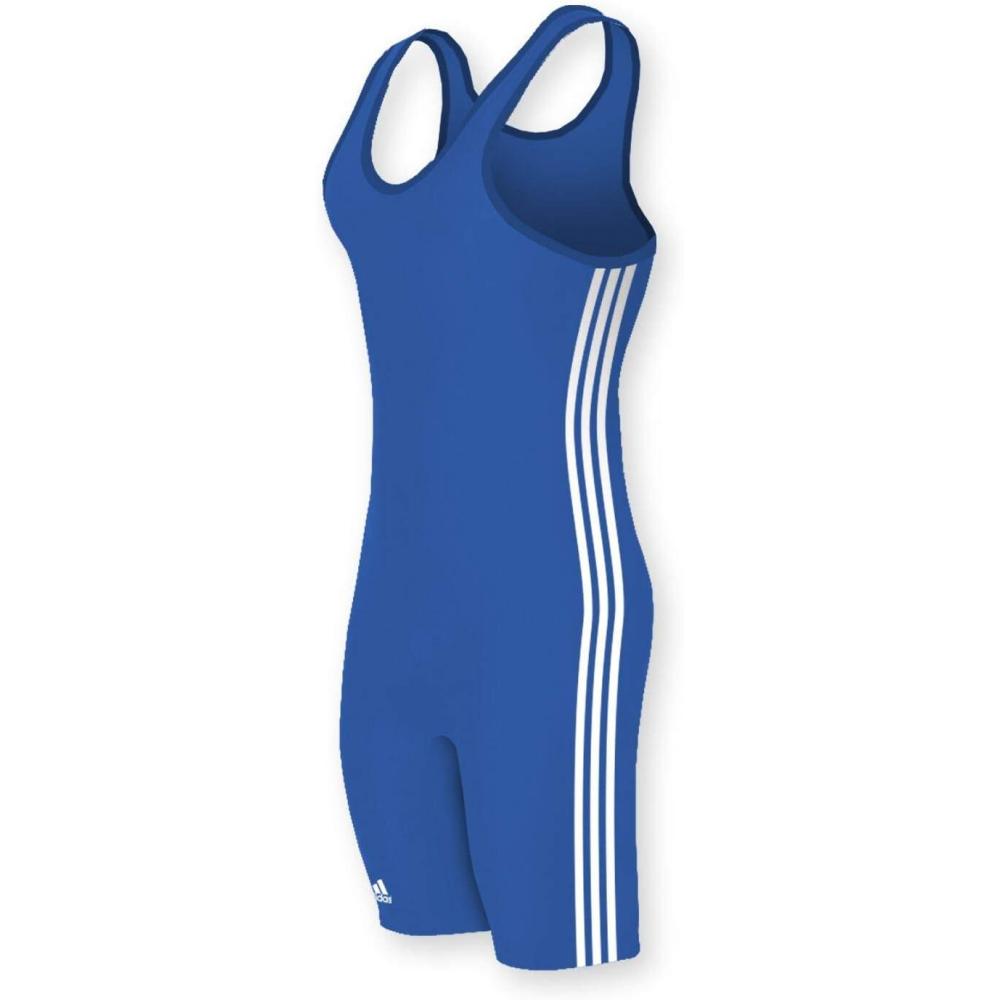 image:imageadidas Mens 3 Stripes SingletRoyalWhite