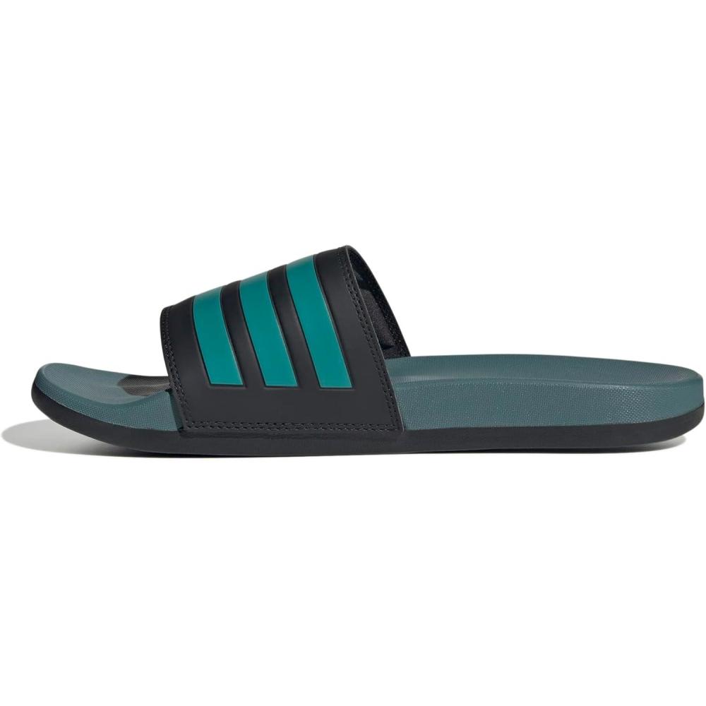 image:imageadidas Unisex Adult Adilette Comfort Slide SandalBlackPure TealPreloved Teal