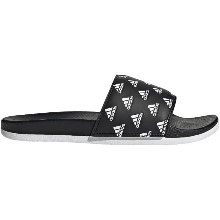 image:imageadidas Unisex Adult Adilette Comfort Slide SandalCore BlackWhiteWhite