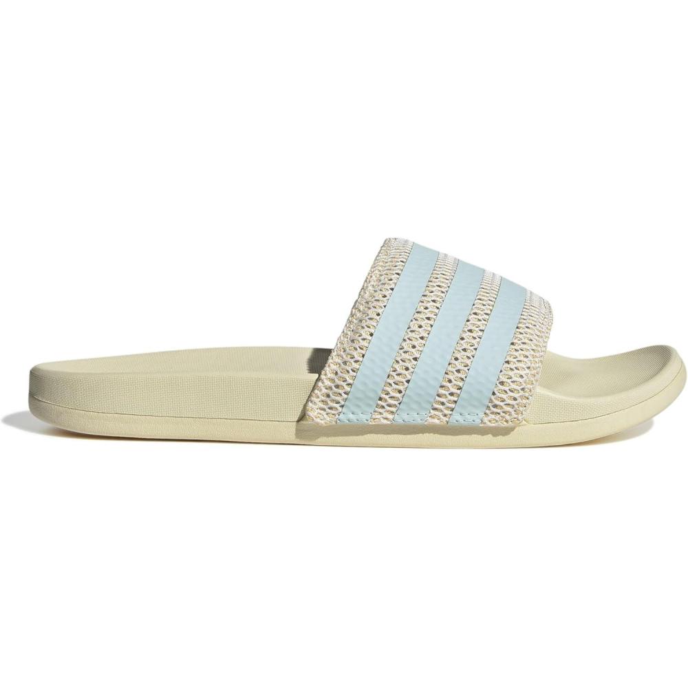 image:imageadidas Unisex Adult Adilette Comfort Slide SandalWarm VanillaHalo MintOrange Tint