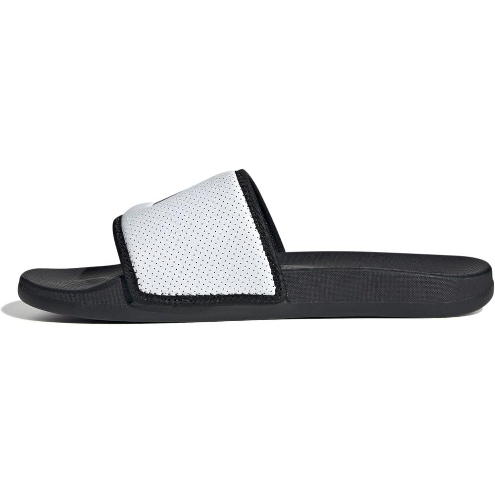 image:imageadidas Unisex Adult Adilette Comfort Slide SandalWhiteBlackBlack