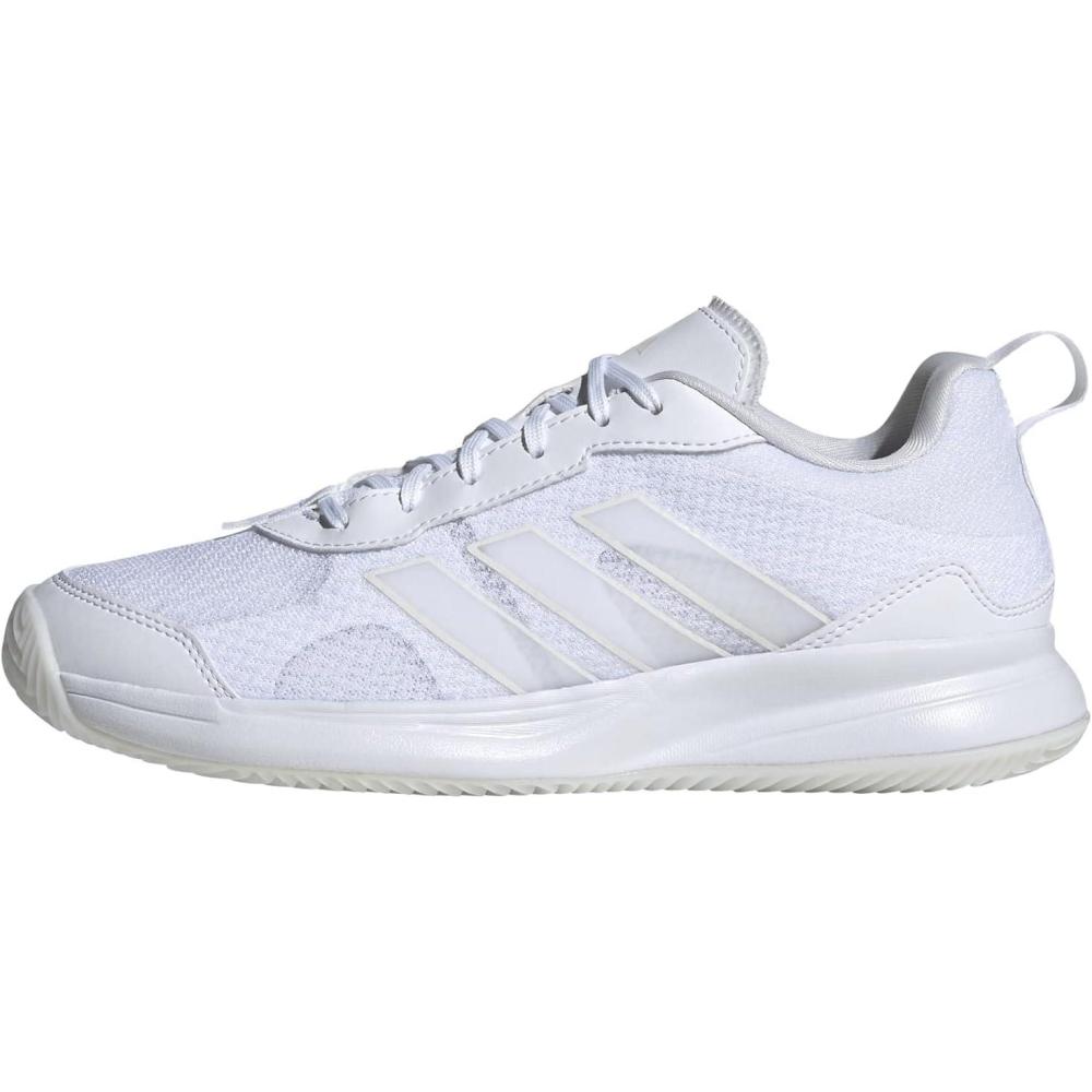 image:imageadidas Womens Avaflash Tennis Sneakers Shoes WhiteWhiteWhiteZero Metallic